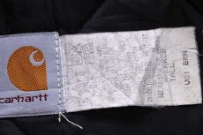 画像4: 90s USA製 carharttカーハート キルティングライナー ダックベスト 茶 XL-T (4)