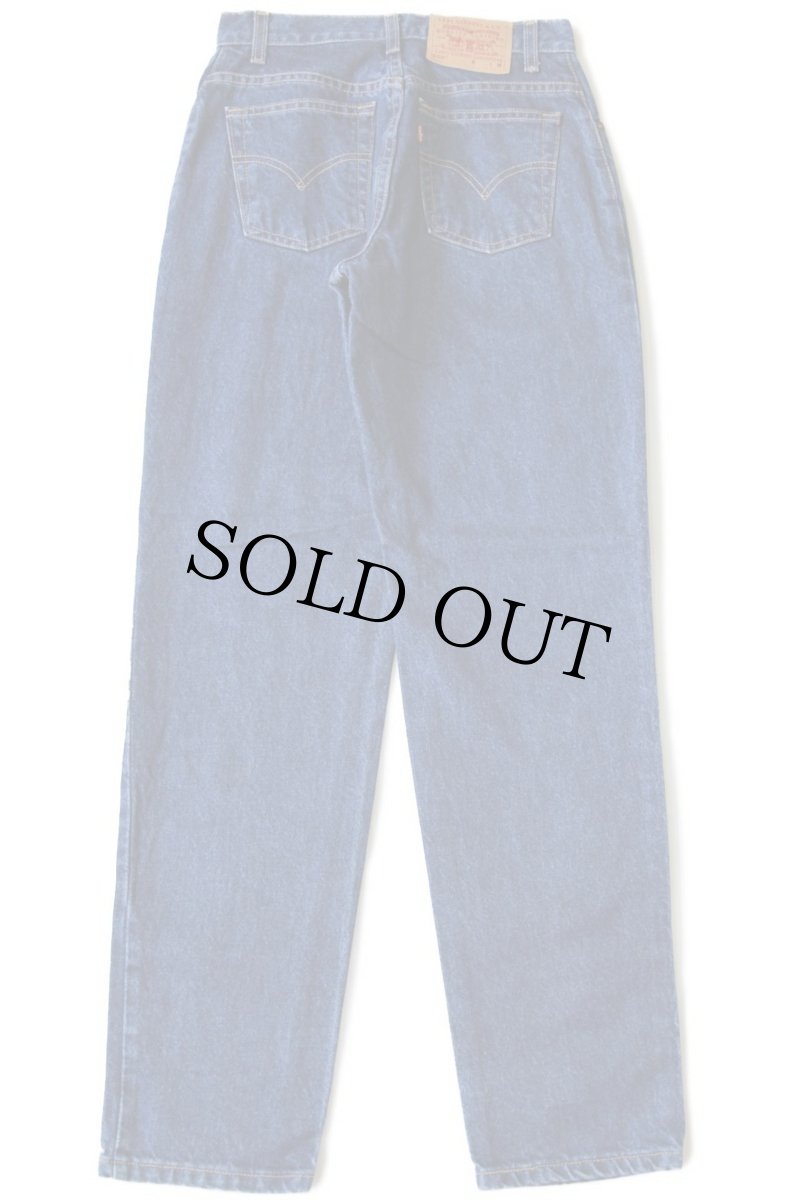 画像3: 00s メキシコ製 Levi'sリーバイス 550 デニムパンツ 6 MIS M (3)