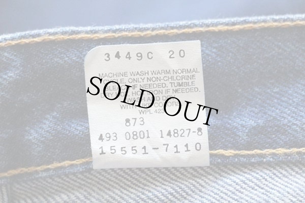 画像7: 00s メキシコ製 Levi'sリーバイス 550 デニムパンツ 6 MIS M (7)