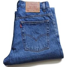 画像1: 00s メキシコ製 Levi'sリーバイス 550 デニムパンツ 11 JR.S★90 (1)