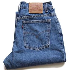 画像1: 00s メキシコ製 Levi'sリーバイス 550 デニムパンツ 12 MIS S★91 (1)