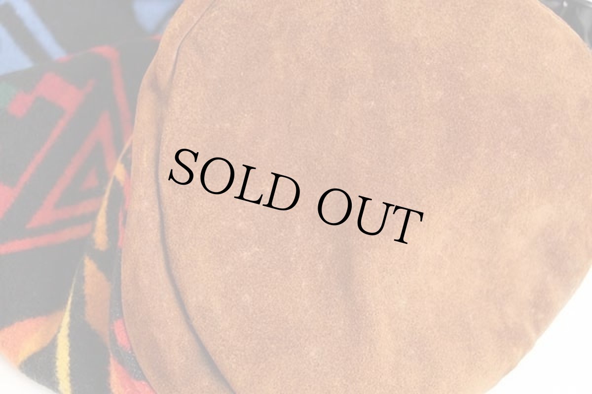 画像7: PENDLETONペンドルトン ネイティブ柄 ボトムレザー ウール ブランケット ワンショルダーバッグ (7)