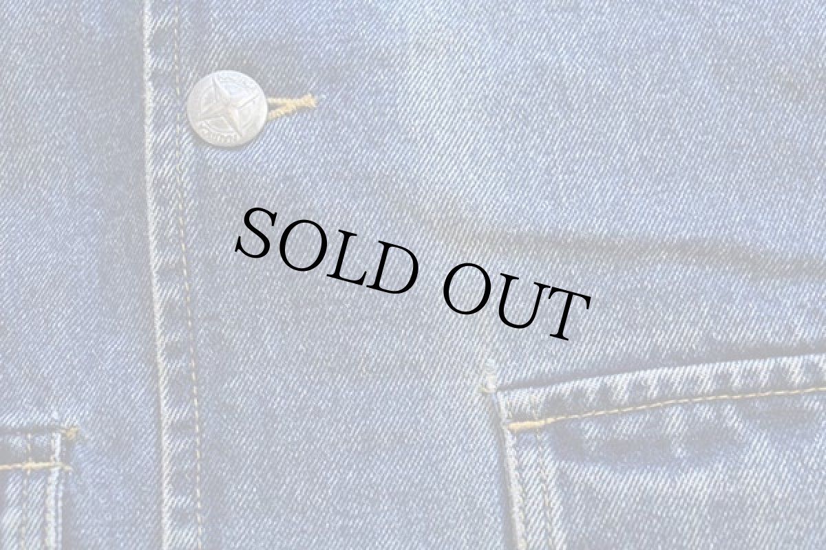 画像7: 90s nautica チンスト&ライナー付き デニム カバーオール M (7)