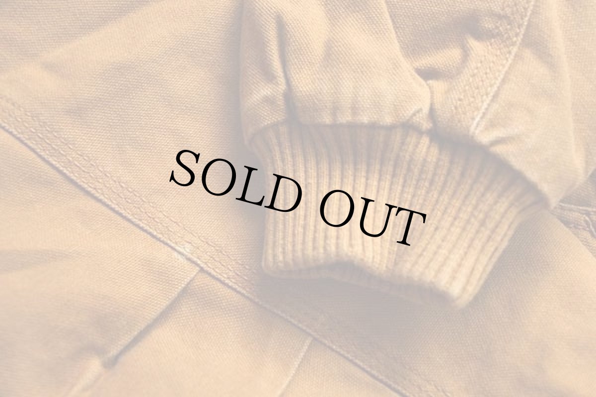 画像6: carharttカーハート キルティングライナー ダック地 アクティブジャケット パーカー 茶 キッズS (6)