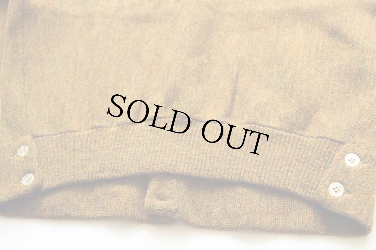 画像6: 60s CLUB HOUSE フリーダムスリーブ ウールニット カーディガン ミックス (6)