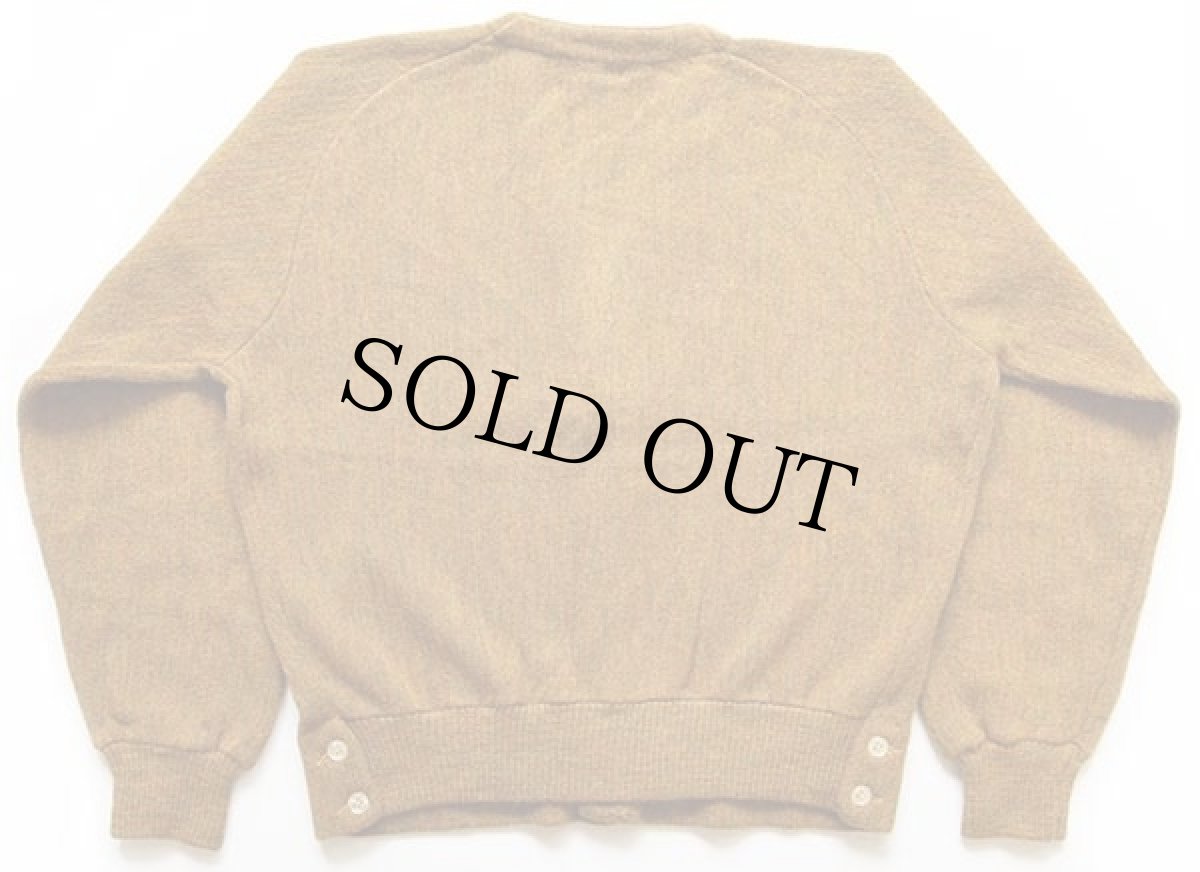 画像2: 60s CLUB HOUSE フリーダムスリーブ ウールニット カーディガン ミックス (2)