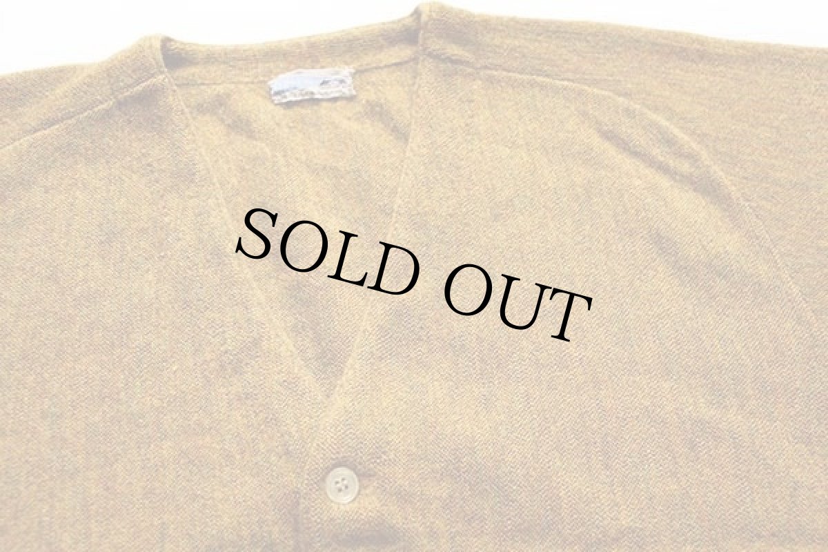 画像3: 60s CLUB HOUSE フリーダムスリーブ ウールニット カーディガン ミックス (3)