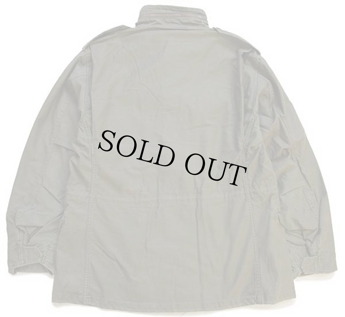 画像2: 80s 米軍 U.S.ARMY M-65 フィールドジャケット オリーブグリーン M-R (2)