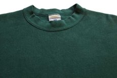 画像3: 90s メキシコ製 Leeリー 無地 リバースウィーブ スウェット 緑 2XL★特大 ブランク (3)