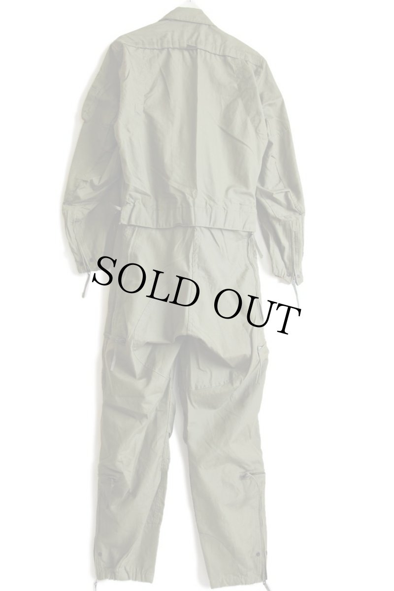 画像3: 80s 米軍 U.S.ARMY CVC タンカース カバーオール アラミド オールインワン オリーブグリーン S-R★つなぎ (3)