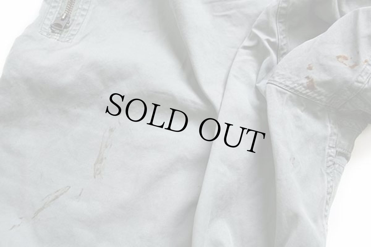 画像9: 60s 米軍 USAF K-2B パッチ付き カバーオール フライトスーツ セージグリーン M-S★つなぎ (9)