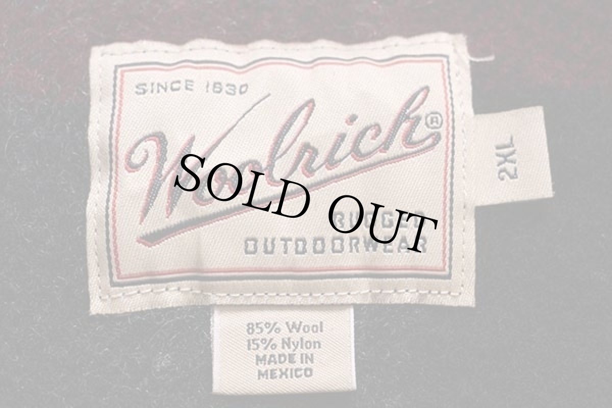 画像4: 90s Woolrichウールリッチ タータンチェック ウールベスト 2XL (4)