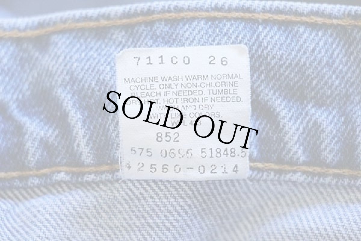 画像7: 90s USA製 Levi'sリーバイス 560 デニムパンツ w38 L34★38 (7)