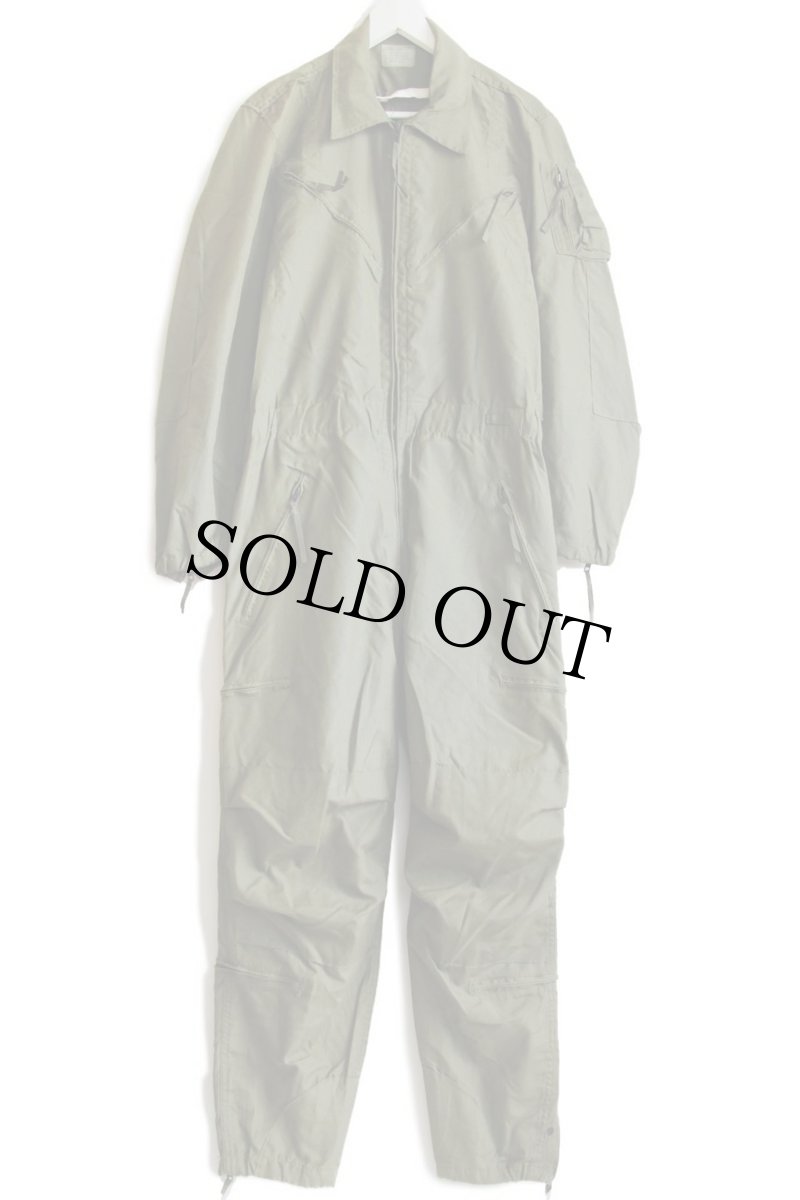 画像2: 80s 米軍 U.S.ARMY CVC タンカース カバーオール アラミド オールインワン オリーブグリーン S-R★つなぎ (2)