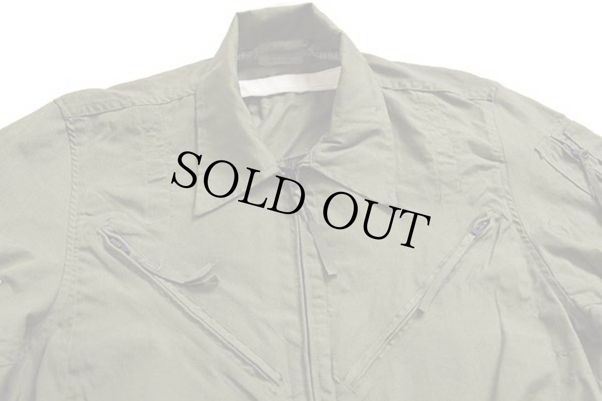 画像4: 80s 米軍 U.S.ARMY CVC タンカース カバーオール アラミド オールインワン オリーブグリーン S-R★つなぎ (4)