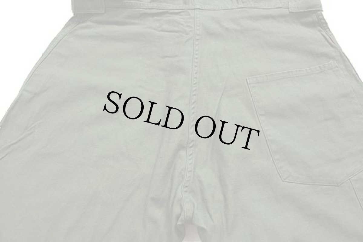 画像6: 90s 米軍 U.S.ARMY コットンサテン カバーオール オールインワン オリーブグリーン L★つなぎ (6)