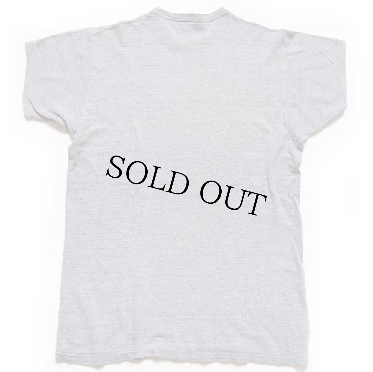 画像3: 60s USA製 Russell Southernラッセルサウザン FR ステンシル コットンTシャツ 杢グレー XL (3)