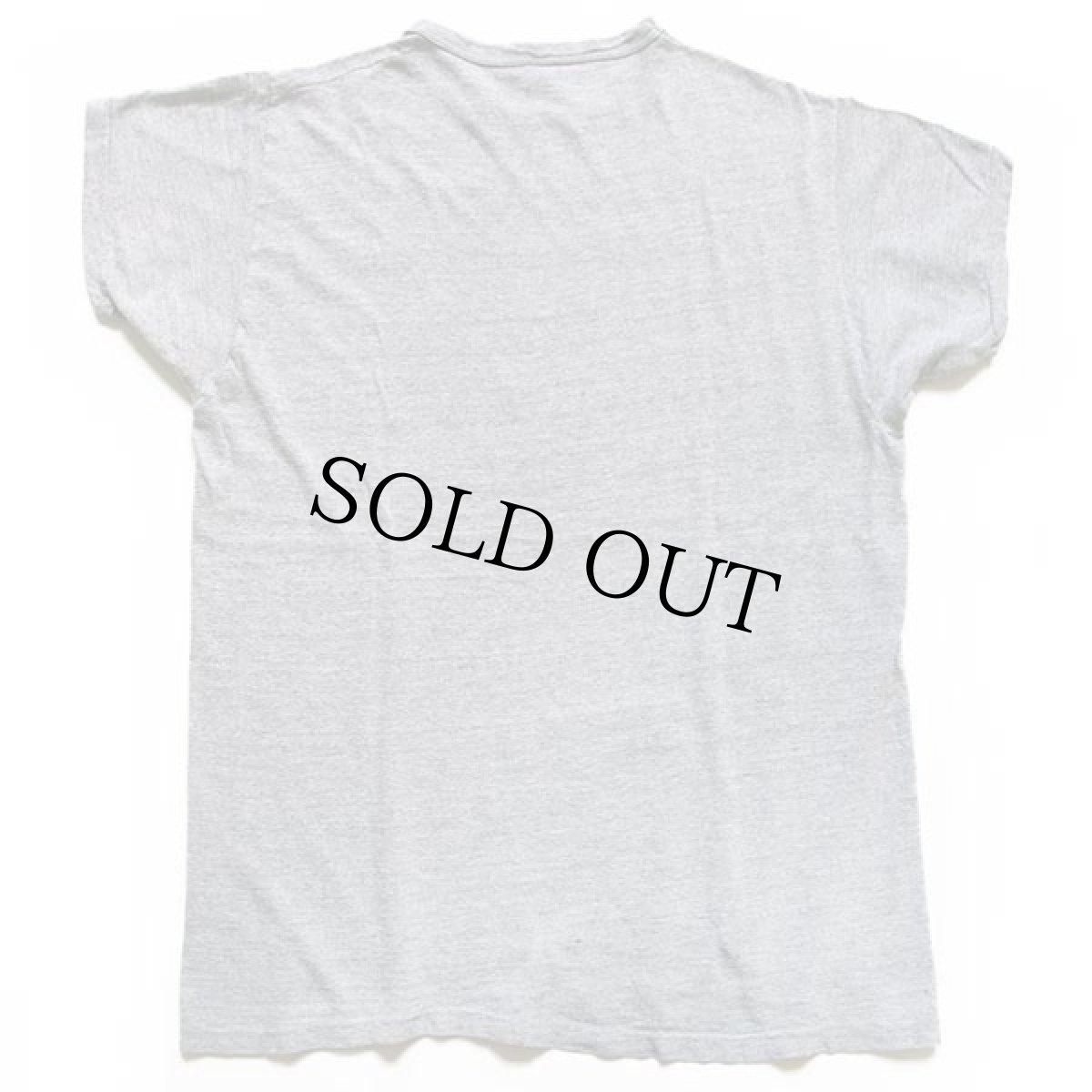 画像3: 60s USA製 Russell Southernラッセルサウザン FB ステンシル コットンTシャツ 杢グレー XL (3)