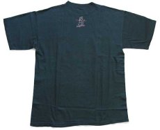 画像3: 90s USA製 JANSPORTジャンスポーツ BackCountry アート コットンTシャツ チャコール L (3)