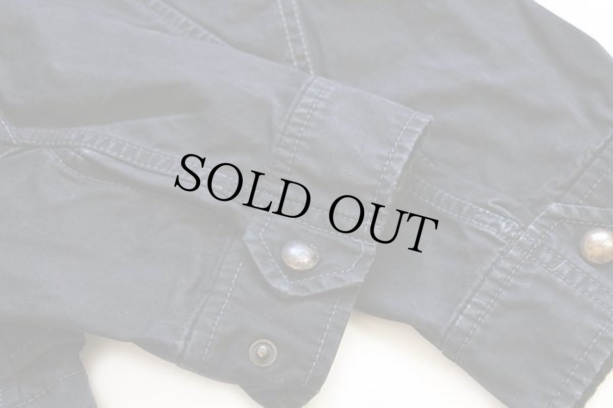 画像7: ポロ ラルフローレン ワンポイント チンスト付き コットンジャケット 後染め 紺 M (7)