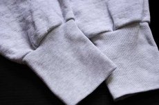 画像5: 90s USA製 RUGGED SWEATS 無地 リバースウィーブ スウェット 杢グレー L★ブランク (5)