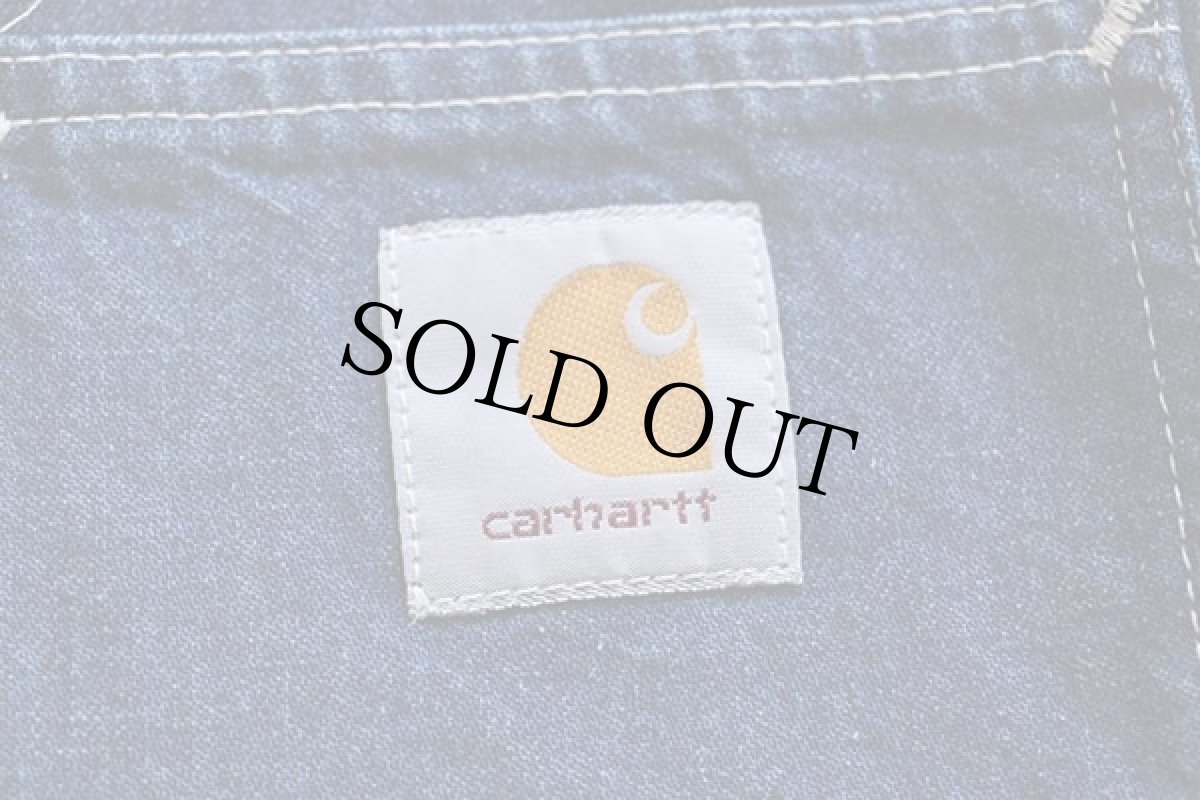 画像4: 80s carharttカーハート デニム チョアコート カバーオール (4)