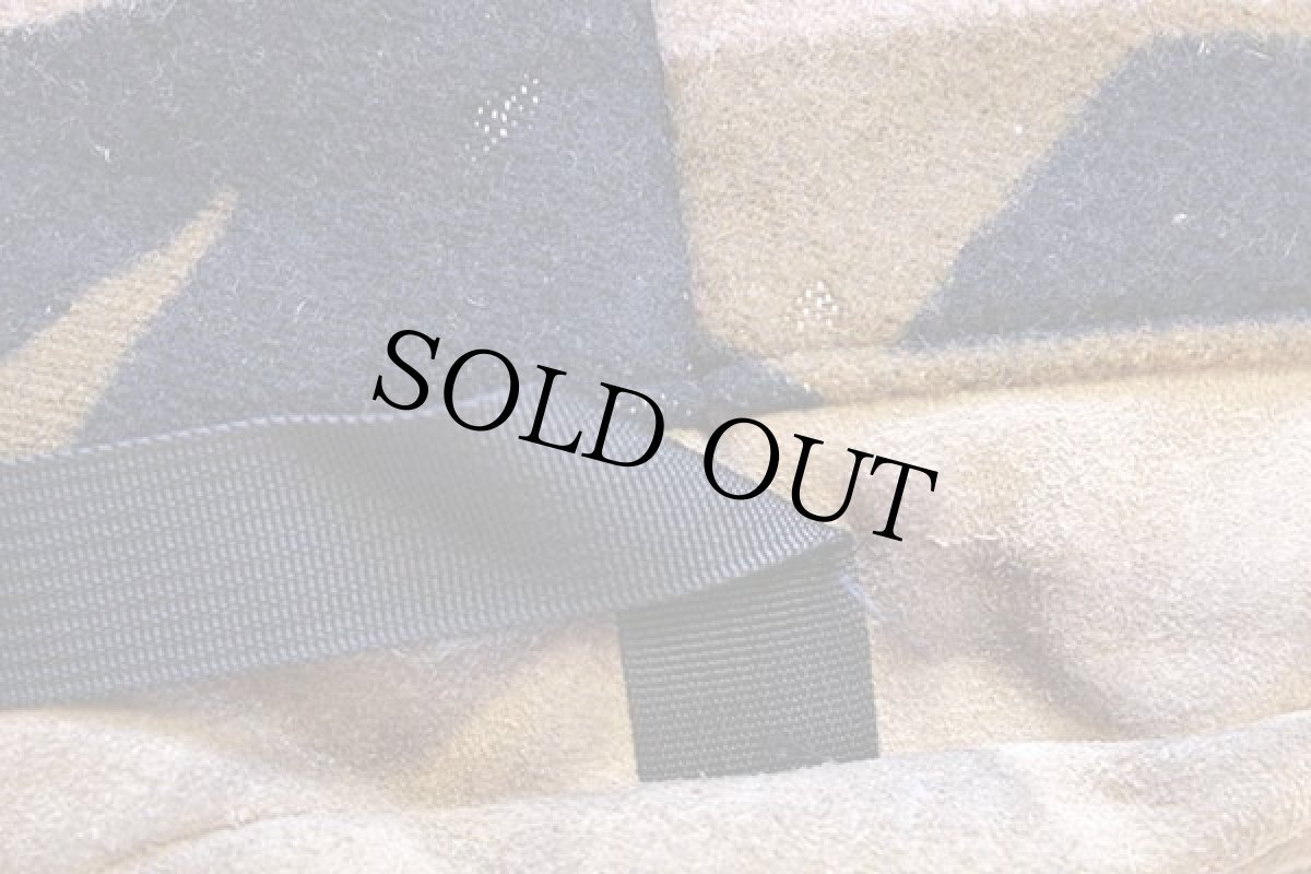 画像8: 80s USA製 PENDLETONペンドルトン ネイティブ柄 ボトムレザー ウール ブランケット ワンショルダーバッグ★I (8)