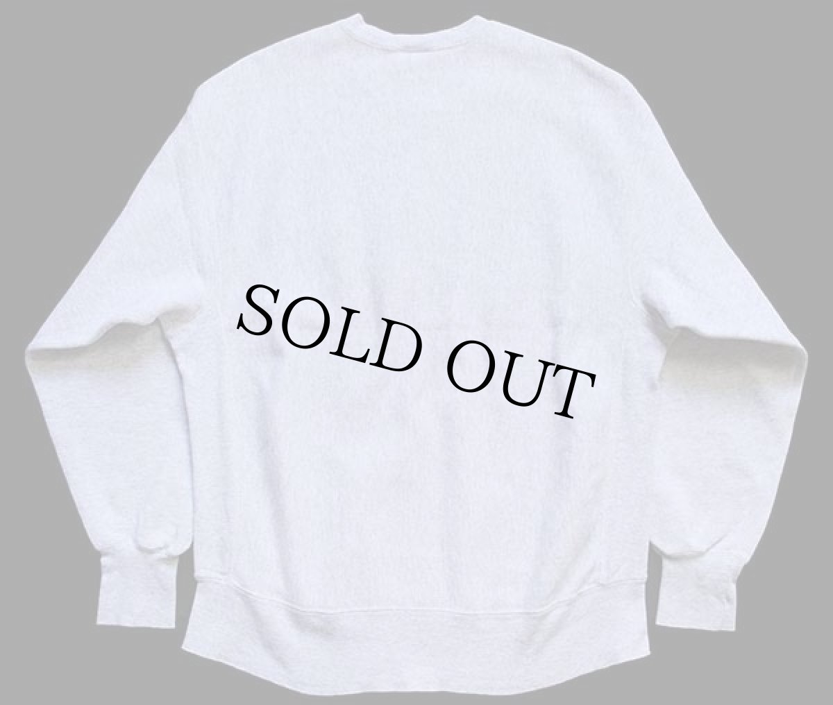 画像2: 90s USA製 Leeリー 無地 リバースウィーブ スウェット 杢グレー XL★ブランク (2)