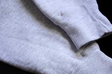 画像6: 90s USA製 The Cotton Exchange 無地 リバースウィーブ スウェット 杢グレー XL★ブランク (6)