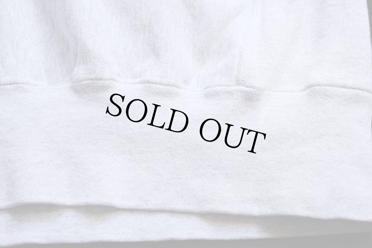 画像5: 90s USA製 The Cotton Exchange 無地 リバースウィーブ スウェット 杢グレー XL★ブランク (5)