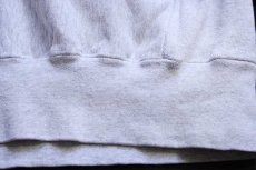 画像5: 90s USA製 The Cotton Exchange 無地 リバースウィーブ スウェット 杢グレー XL★ブランク (5)