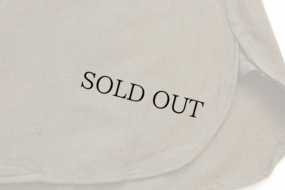 画像6: 40s 米軍 U.S.ARMY パッチ&マチ付き ウールシャツ オリーブドラブ 15 (6)