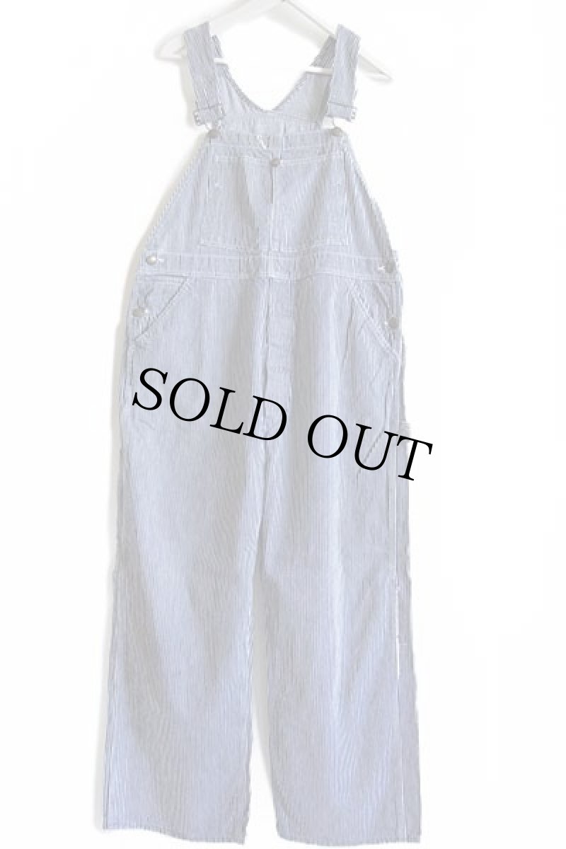 画像2: 50s HERCULESヘラクレス ヒッコリー ストライプ オーバーオール (2)