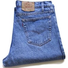 画像1: 90s USA製 Levi'sリーバイス 550 デニムパンツ w36 L30★98 (1)