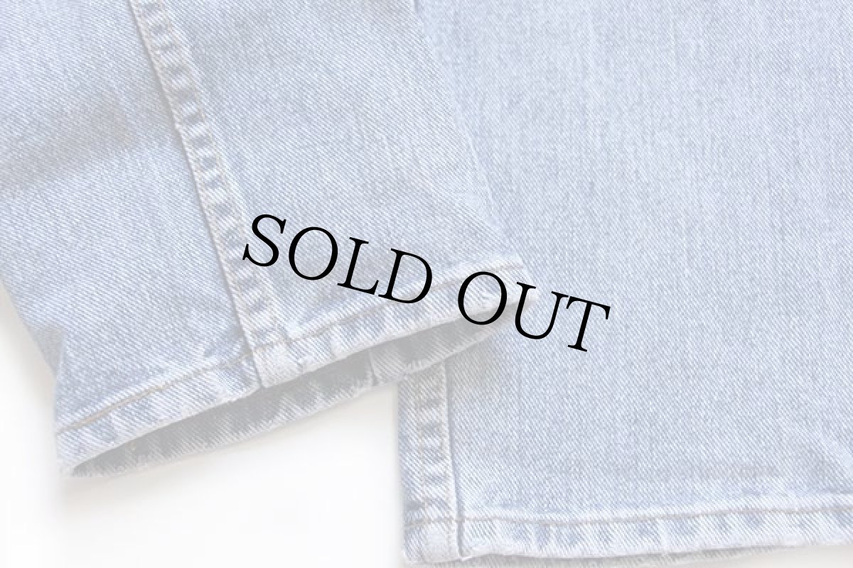 画像8: 90s USA製 Levi'sリーバイス 550 デニムパンツ w32 L34 (8)