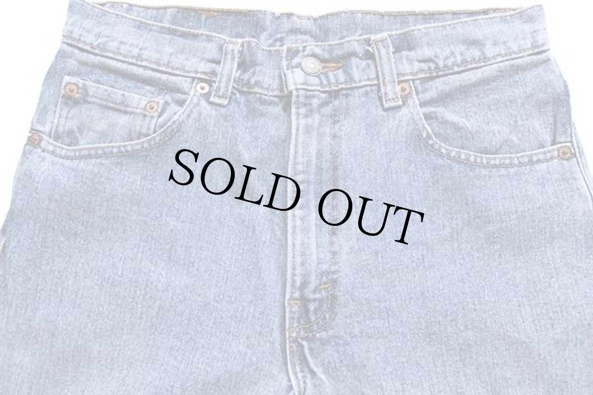 画像4: 90s USA製 Levi'sリーバイス 550 デニムパンツ w32 L34 (4)