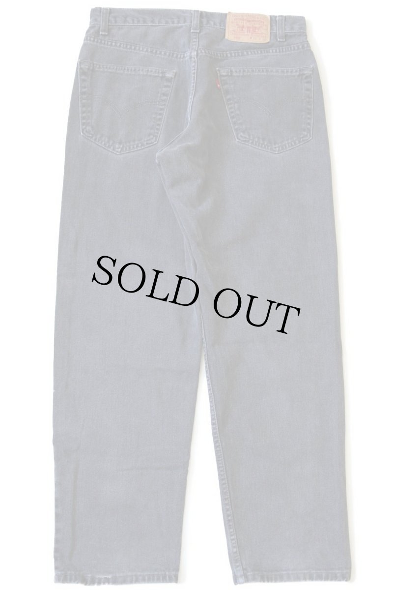 画像3: 90s カナダ製 Levi'sリーバイス 550 ブラック デニムパンツ w32 L30★54 (3)