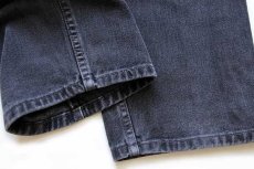 画像8: 90s カナダ製 Levi'sリーバイス 550 ブラック デニムパンツ w32 L30★54 (8)