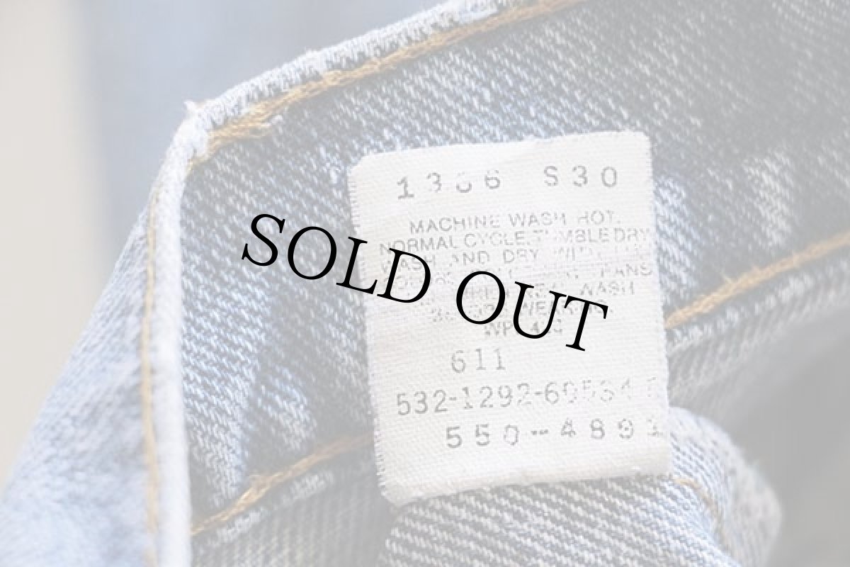 画像7: 90s USA製 Levi'sリーバイス 550 デニムパンツ w32 L34 (7)