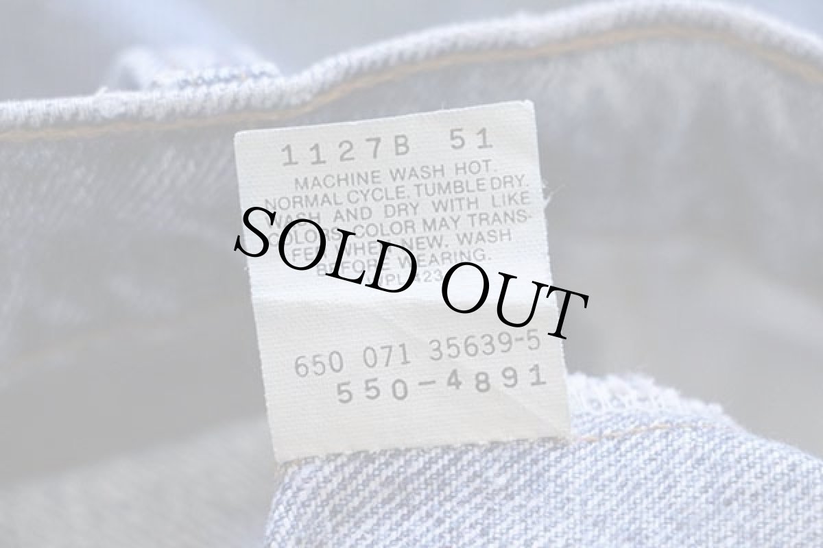 画像7: 90s USA製 Levi'sリーバイス 550 デニムパンツ w36 L30★98 (7)