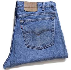 画像1: 90s USA製 Levi'sリーバイス 550 デニムパンツ w38 L30★78 (1)