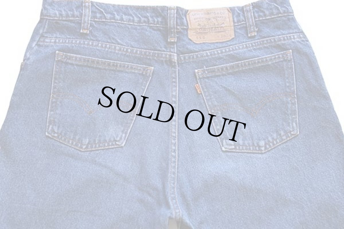画像5: 90s カナダ製 Levi'sリーバイス 550 デニムパンツ w36 L34 (5)
