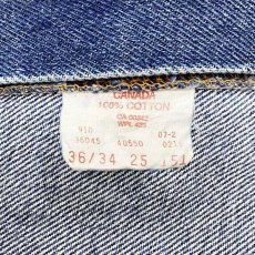 画像7: 90s カナダ製 Levi'sリーバイス 550 デニムパンツ w36 L34★115 (7)