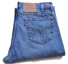 画像1: 90s USA製 Levi'sリーバイス 550 デニムパンツ w36 L30★126 (1)