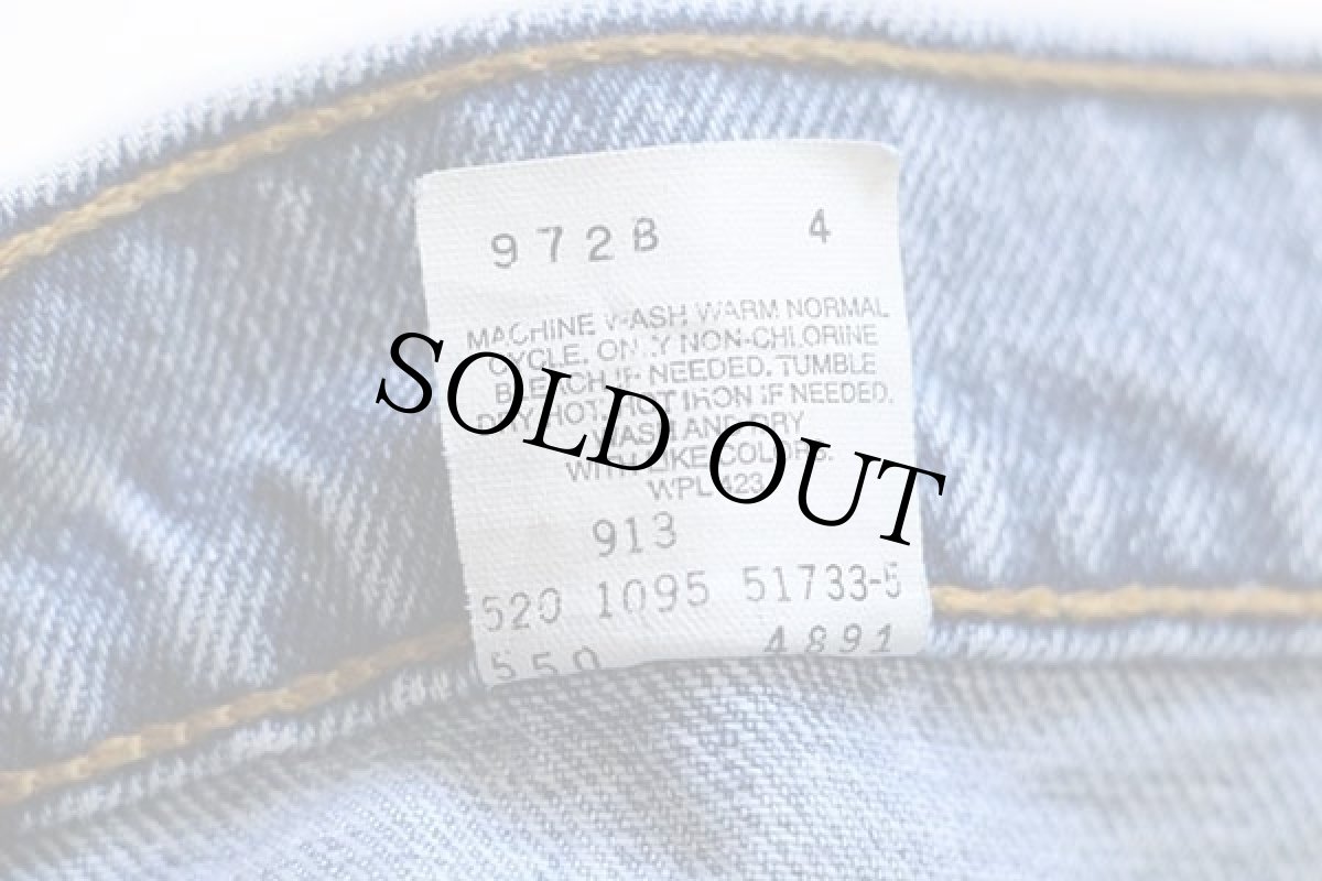 画像7: 90s USA製 Levi'sリーバイス 550 デニムパンツ w36 L30★126 (7)