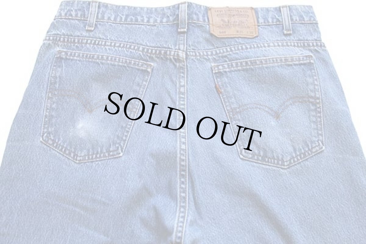 画像5: 90s USA製 Levi'sリーバイス 505 デニムパンツ w36 L30★49 (5)