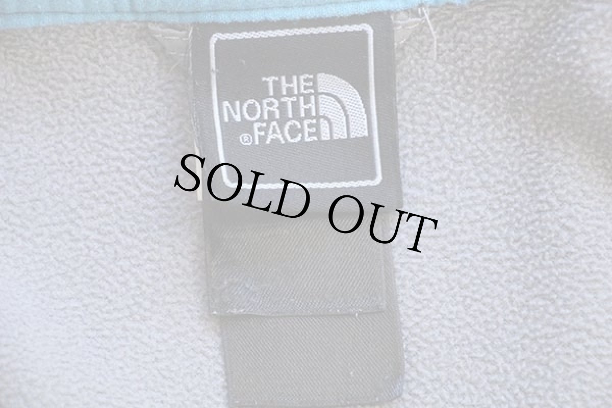 画像4: 00s THE NORTH FACEノースフェイス new generation 刺繍 APEX ソフトシェルジャケット 水色 S (4)