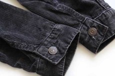 画像5: 90s Levi'sリーバイス 70500 コーデュロイジャケット チャコールグレー M★ユーロ (5)