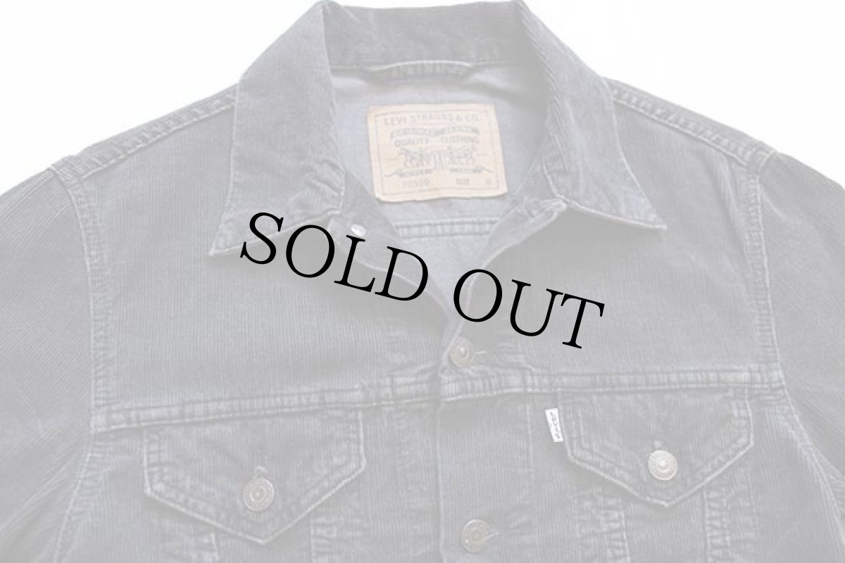 画像3: 90s Levi'sリーバイス 70500 コーデュロイジャケット チャコールグレー M★ユーロ (3)