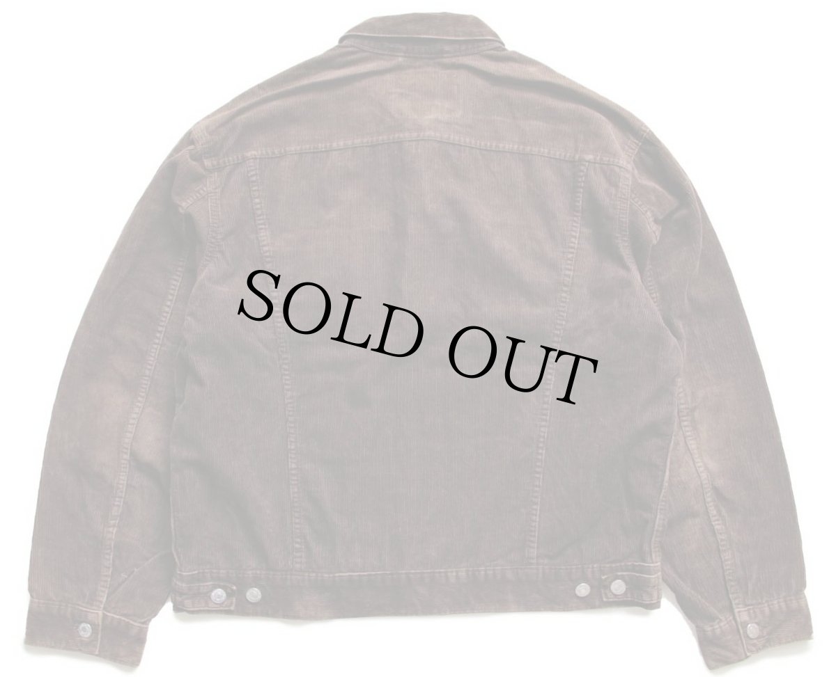 画像2: 90s Levi'sリーバイス 70503 コーデュロイジャケット 4ポケット 焦げ茶 L★ユーロ (2)